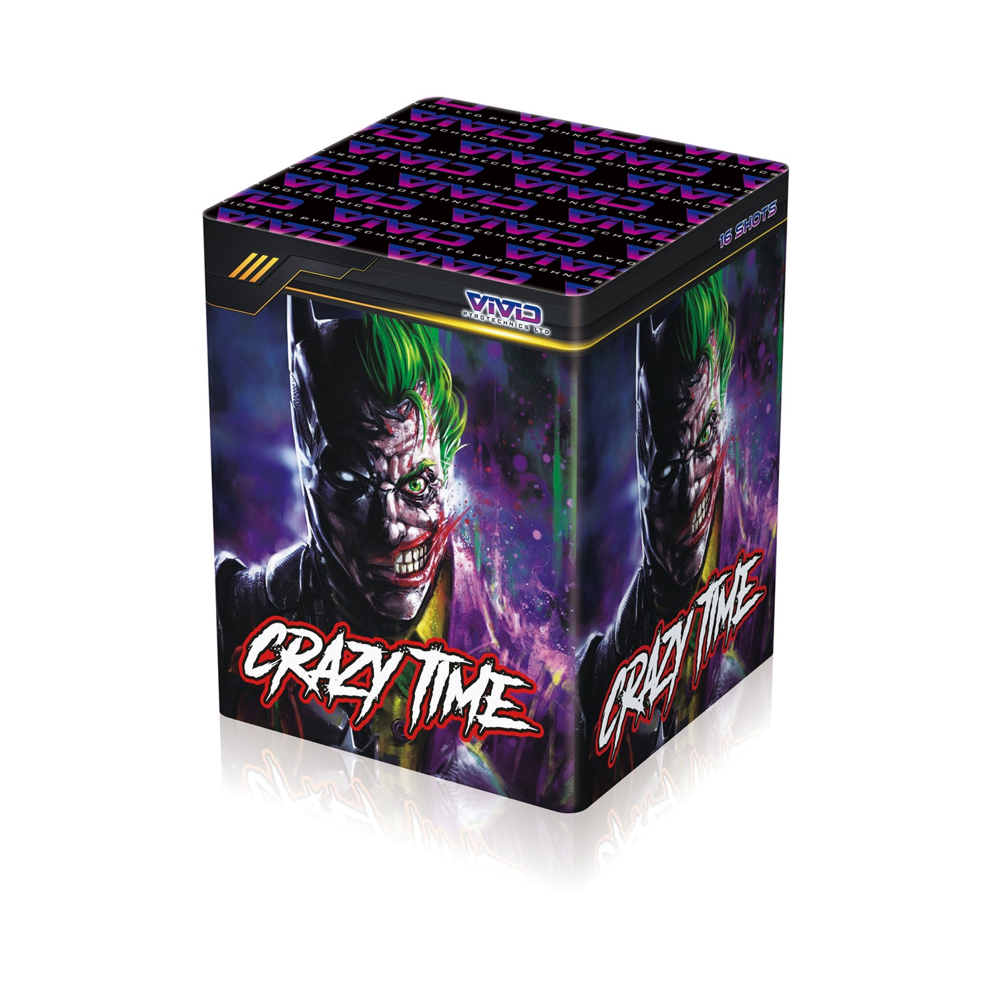 Asylum Crazy Time by Vivid Pyrotechnics - HEX Fireworks