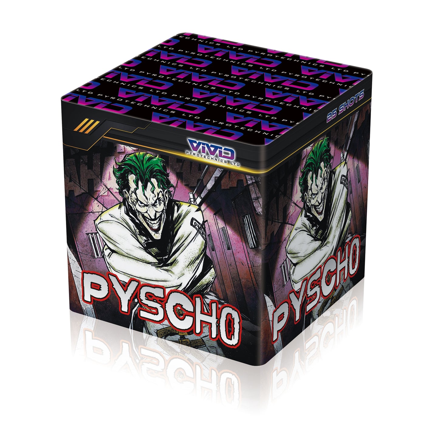 Asylum Pyscho by Vivid Pyrotechnics - HEX Fireworks