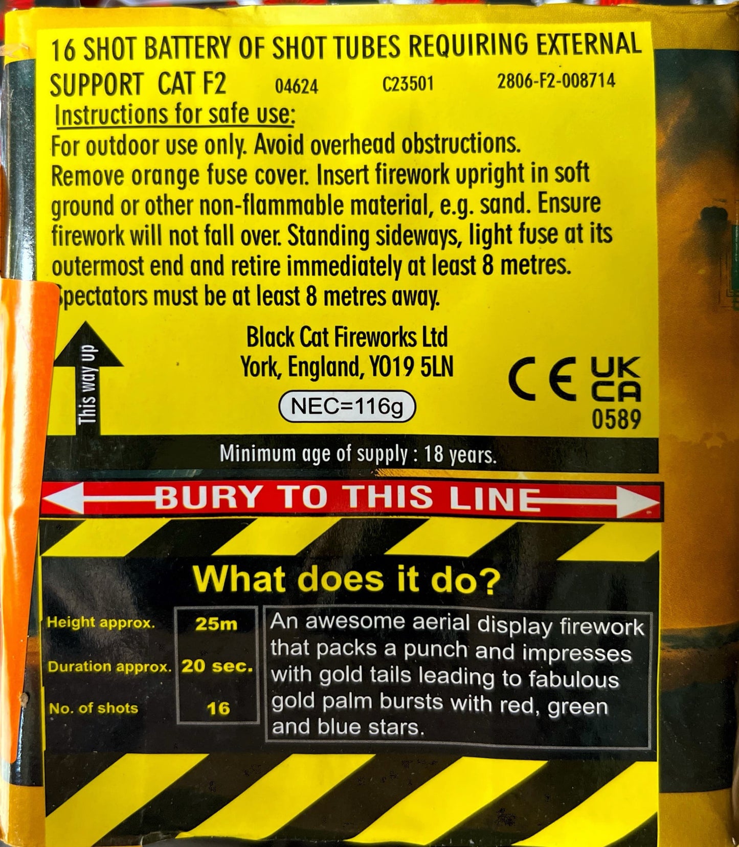 Nomad by Standard Fireworks Instructions at HEX Fireworks