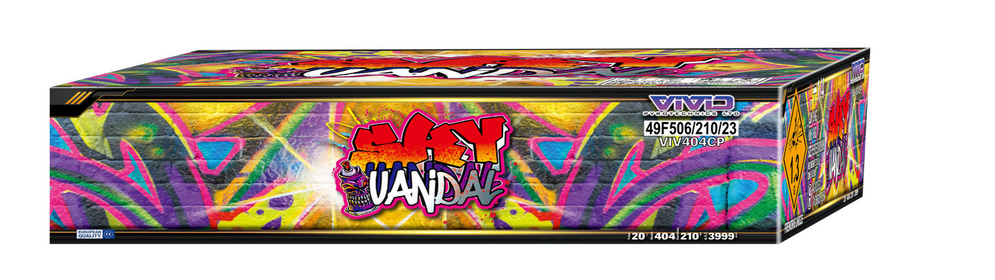 Sky Vandal by Vivid Pyrotechnics - HEX Fireworks