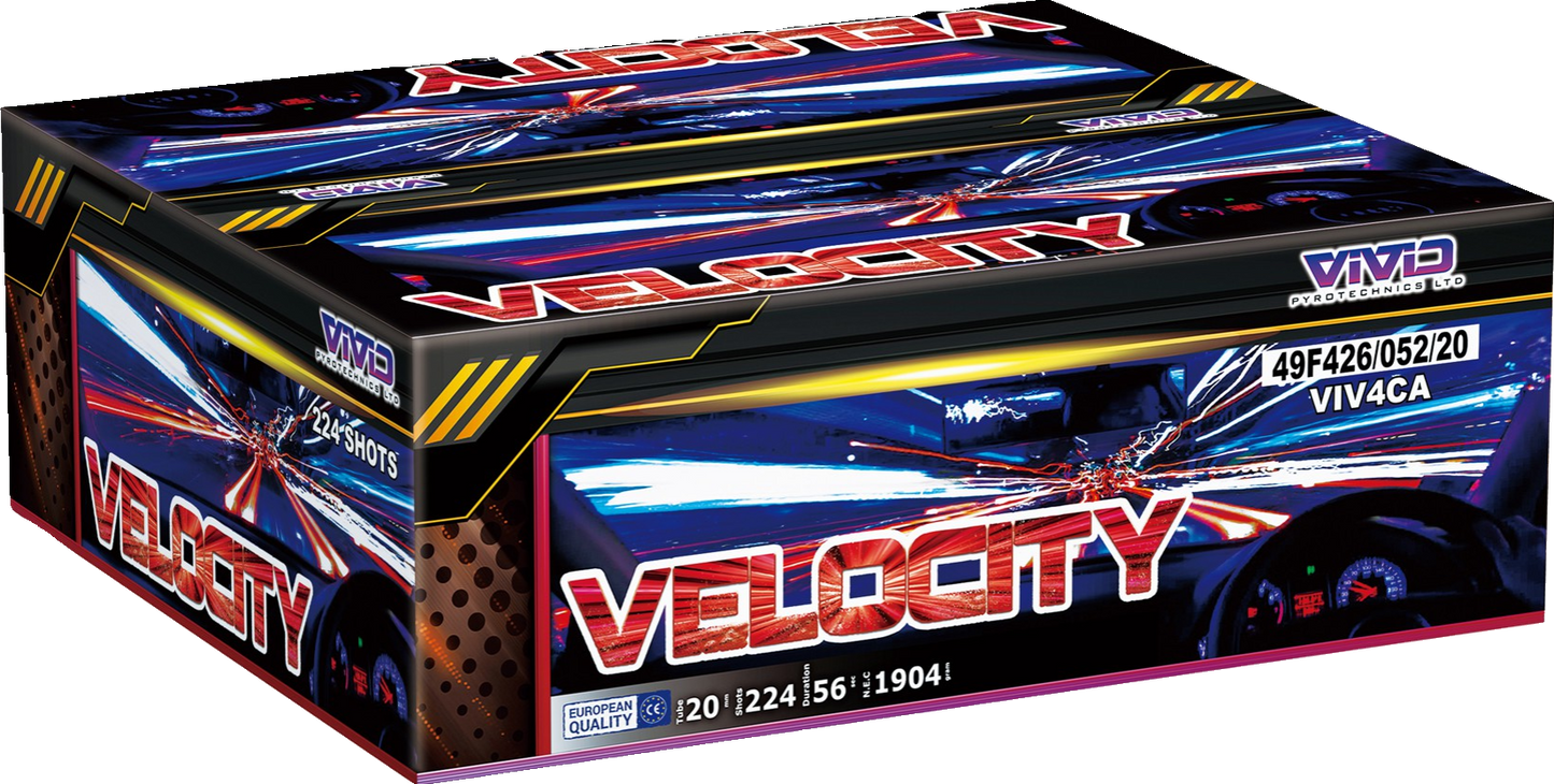 Velocity by Vivid Pyrotechnics - HEX Fireworks