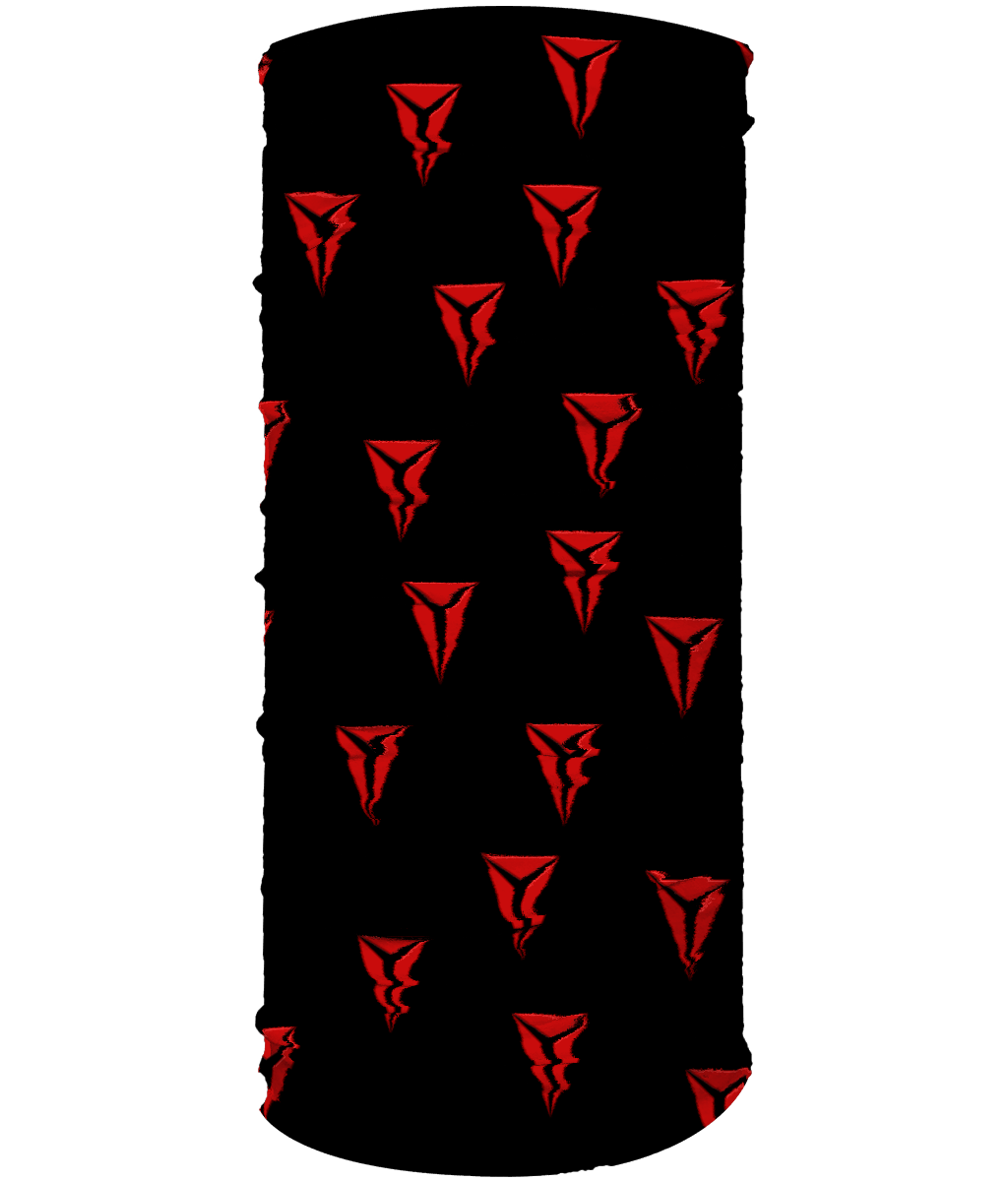 Multi Use Face Covering/Neck Warmer/Snood - HEX Logo On Black