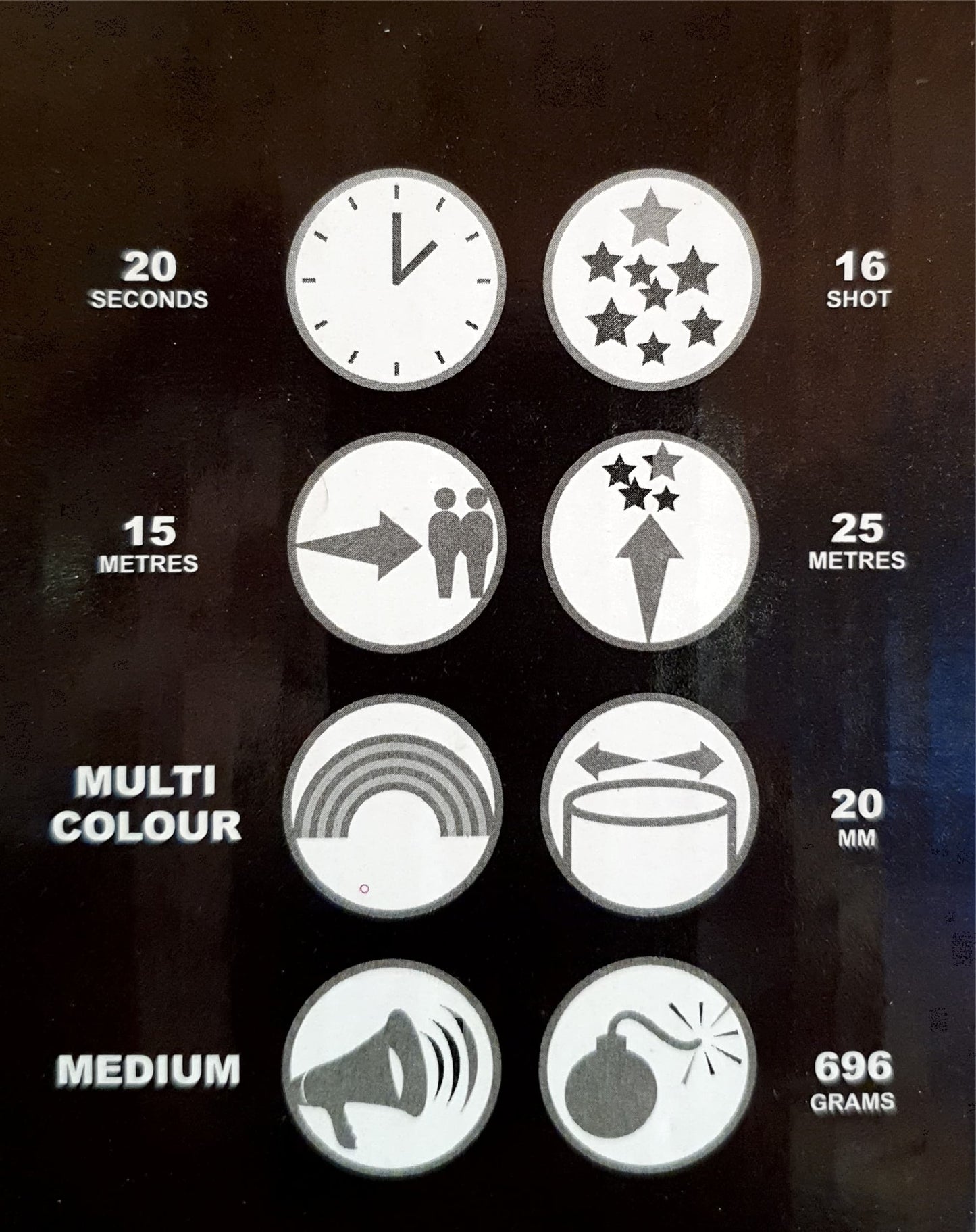 Celtic 6 Pack by Celtic Fireworks Information Panel