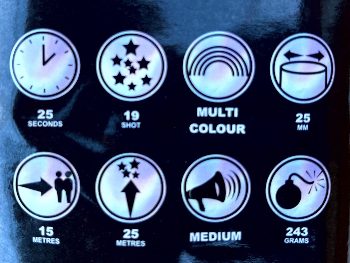 Disco Balls by Celtic Fireworks - 19 Shots in 28 Seconds