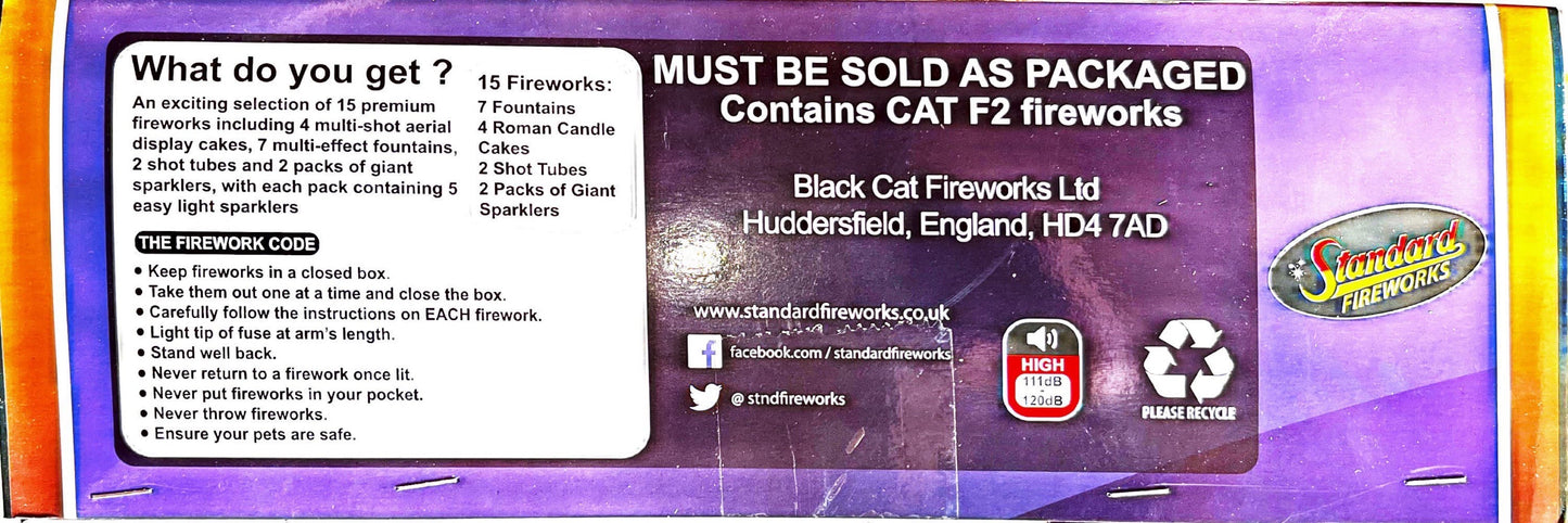 Dynasty Premium Selection Box by Standard Fireworks