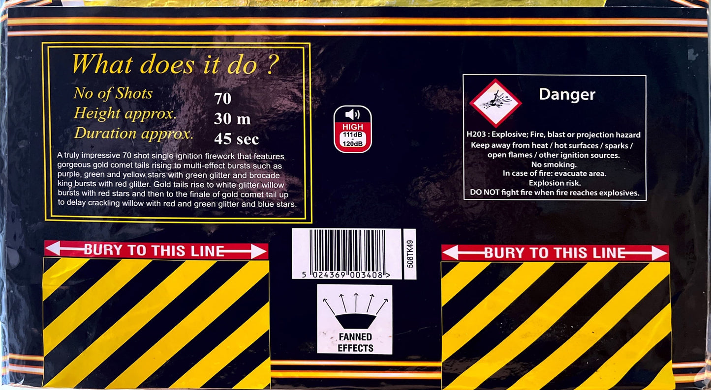 Eden by Black Cat Fireworks Information