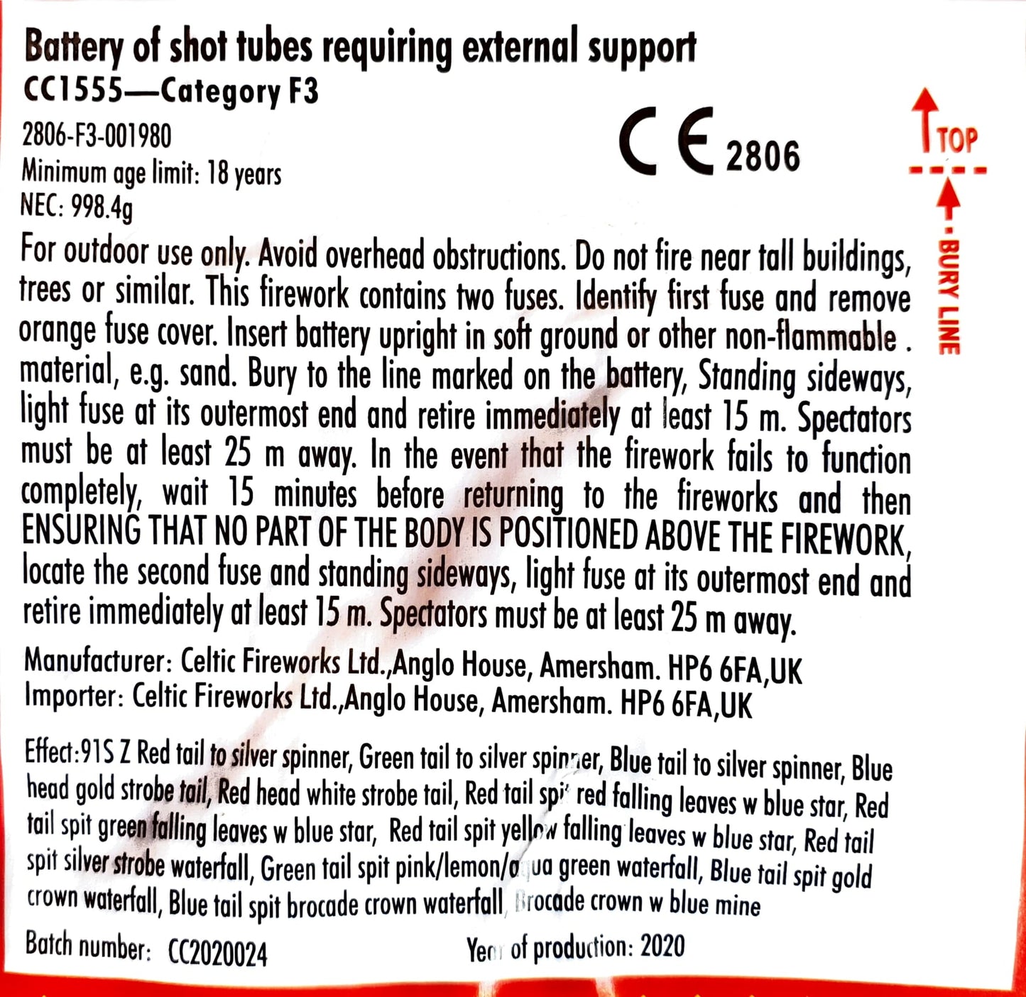 Guilty Pleasure by Celtic Fireworks Instructions