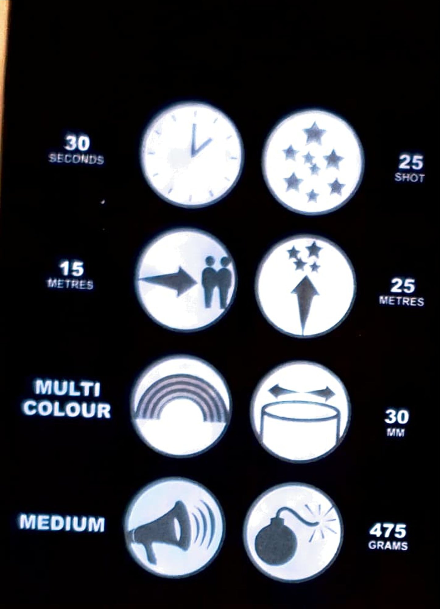 Purple Passion by Celtic Fireworks Information Panel