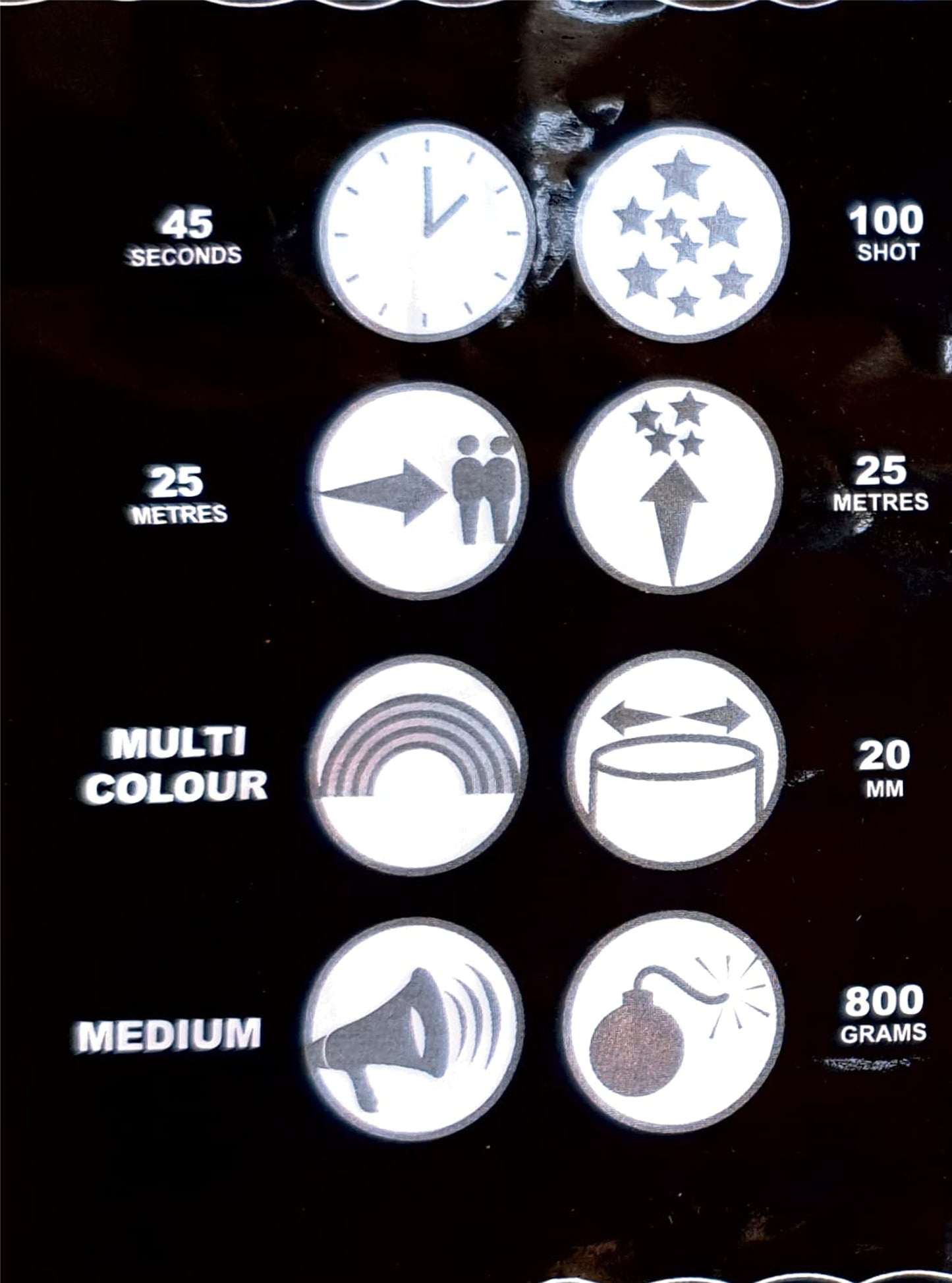 Super Crack by Celtic Fireworks Information Panel