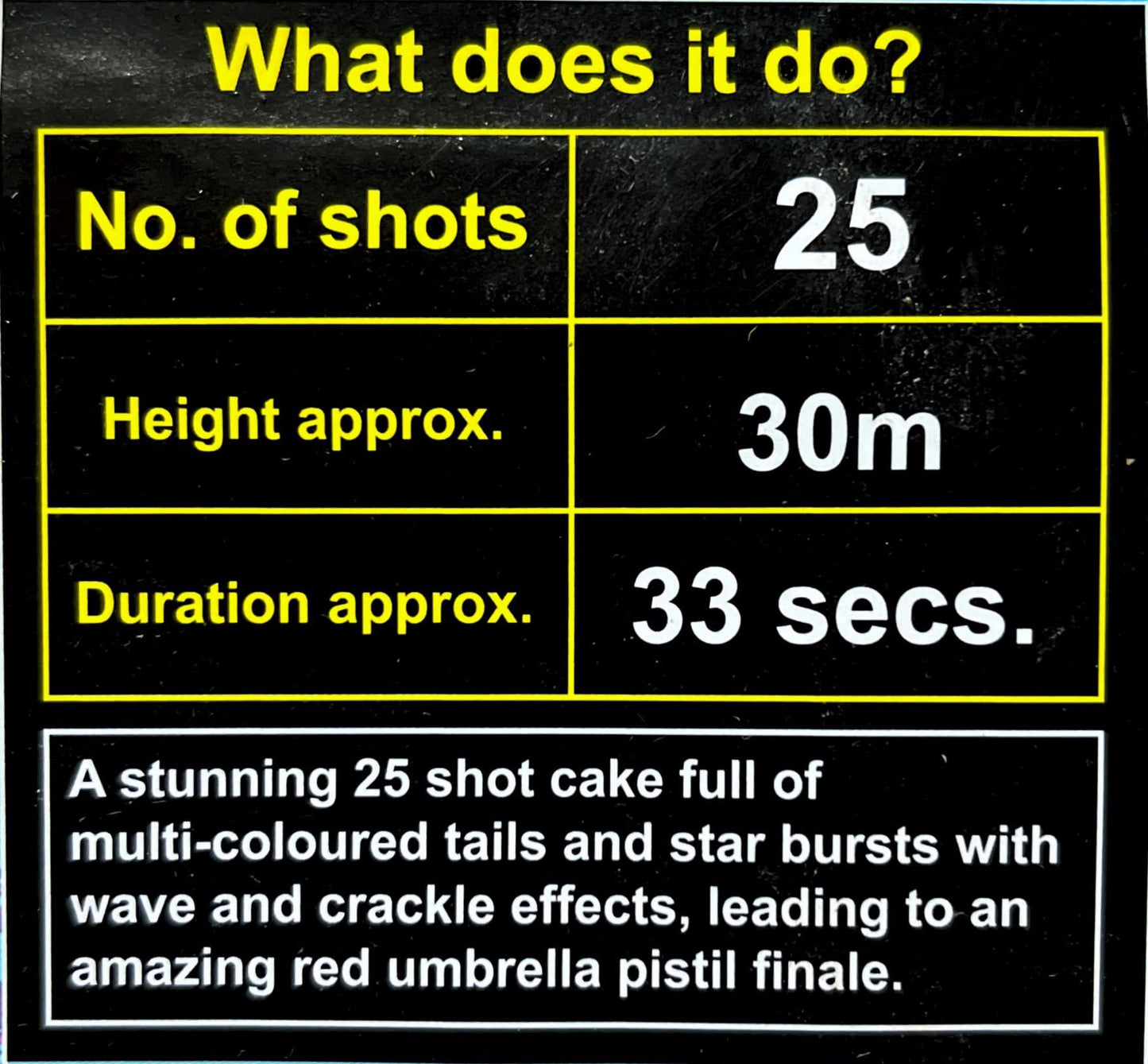 Vortex by Standard Fireworks Information