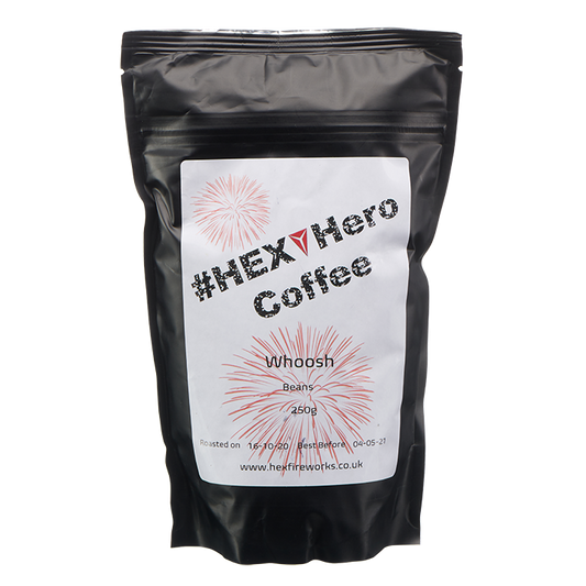 HEXHero Coffee Whoosh 250g bag 