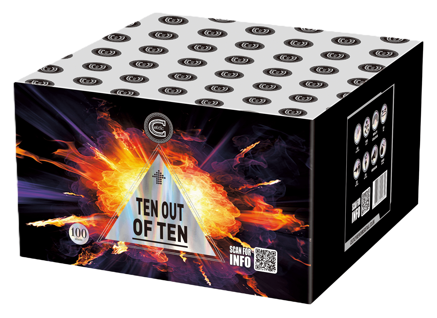 10 out of 10 by Celtic Fireworks at HEX Fireworks