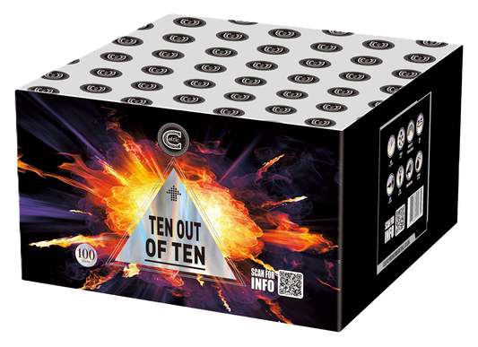 10 out of 10 by Celtic Fireworks at HEX Fireworks