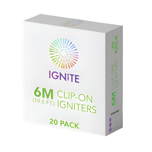 6 metre Clip-on igniters box from Ignite Firing Systems available from HEX Fireworks