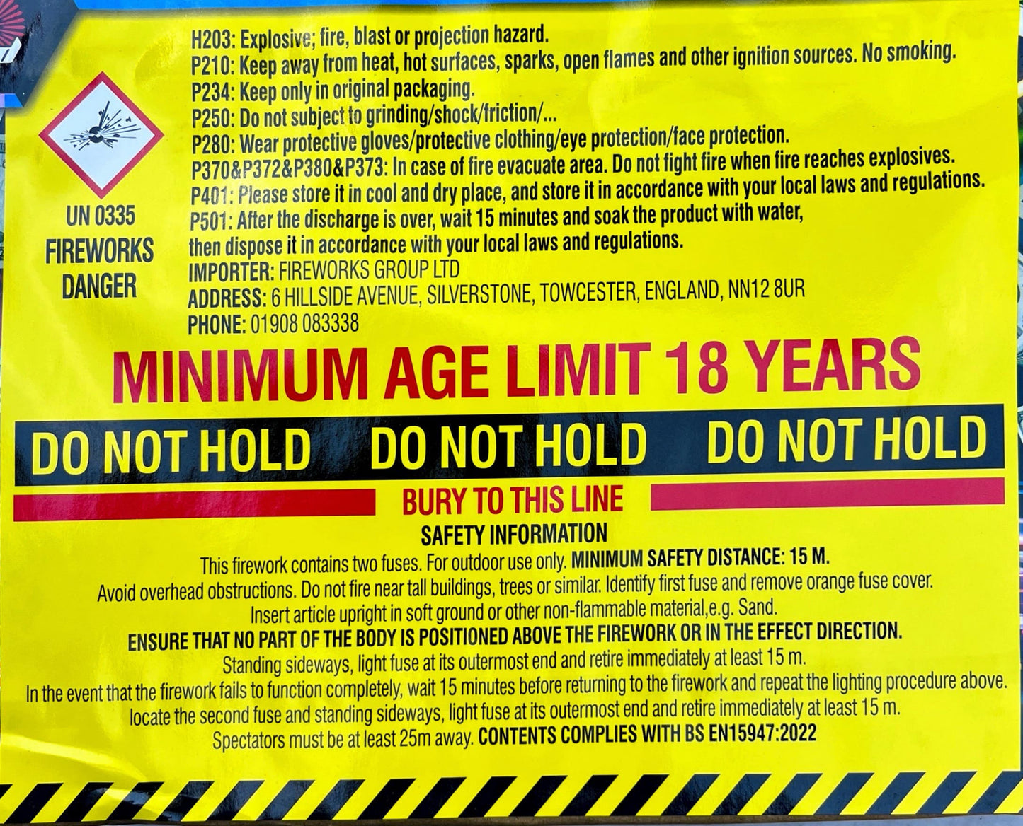 Bank Roll by Primed Pyrotechnics Instructions at HEX Fireworks