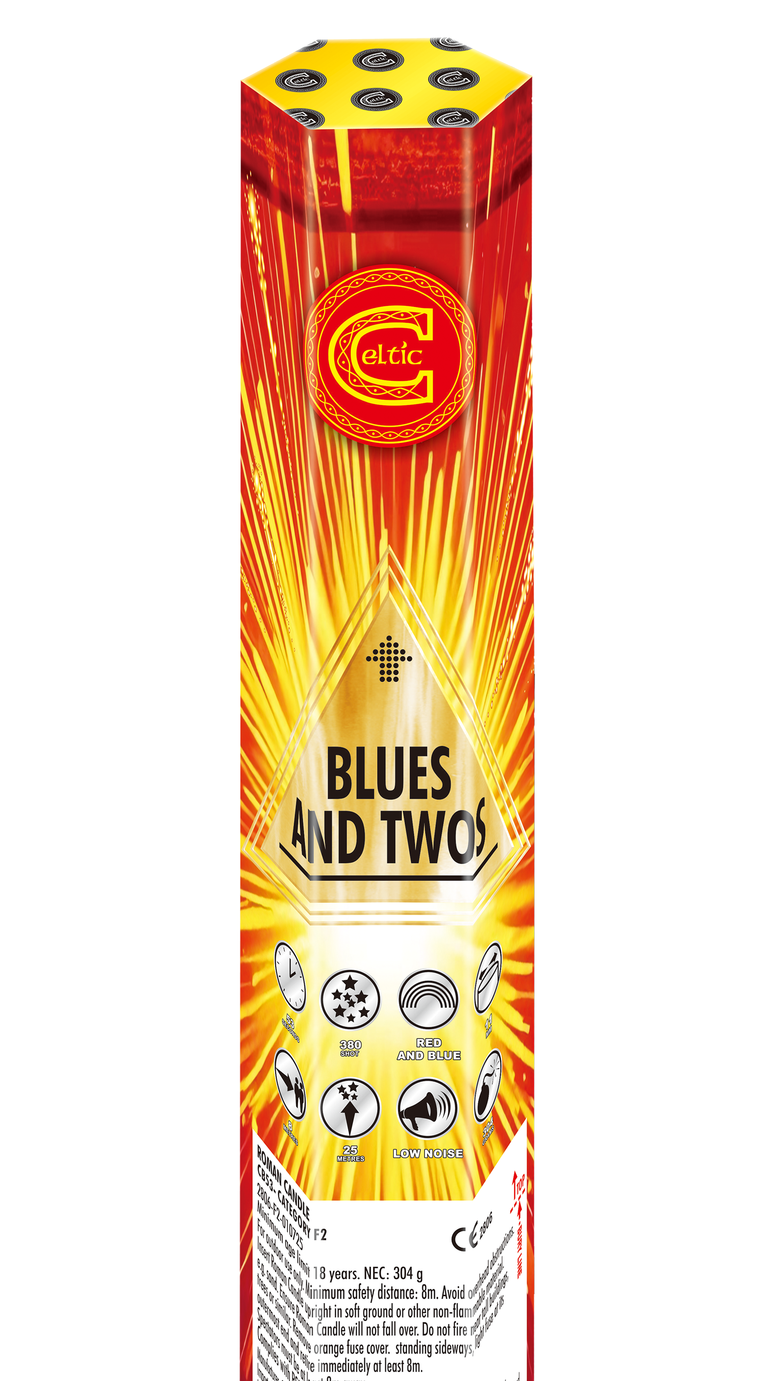 Blues and Twos by Celtic Fireworks at HEX Fireworks
