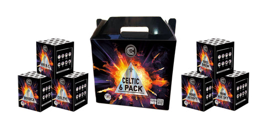Celtic 6 Pack by Celtic Fireworks at HEX Fireworks