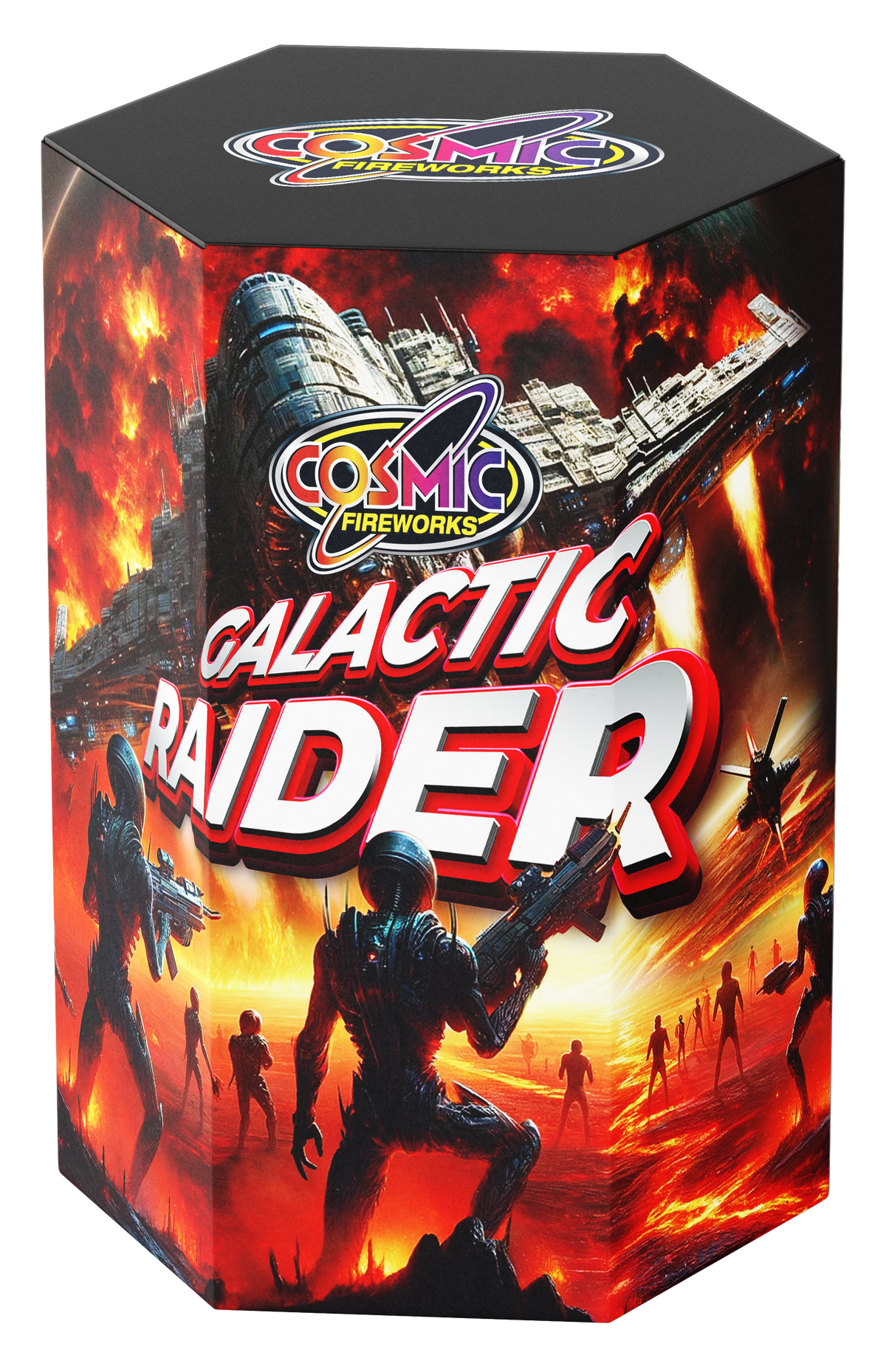 Galactic Raider by Cosmic Fireworks at HEX Fireworks