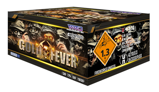 Gold Fever by Vivid Pyrotechnics - HEX Fireworks