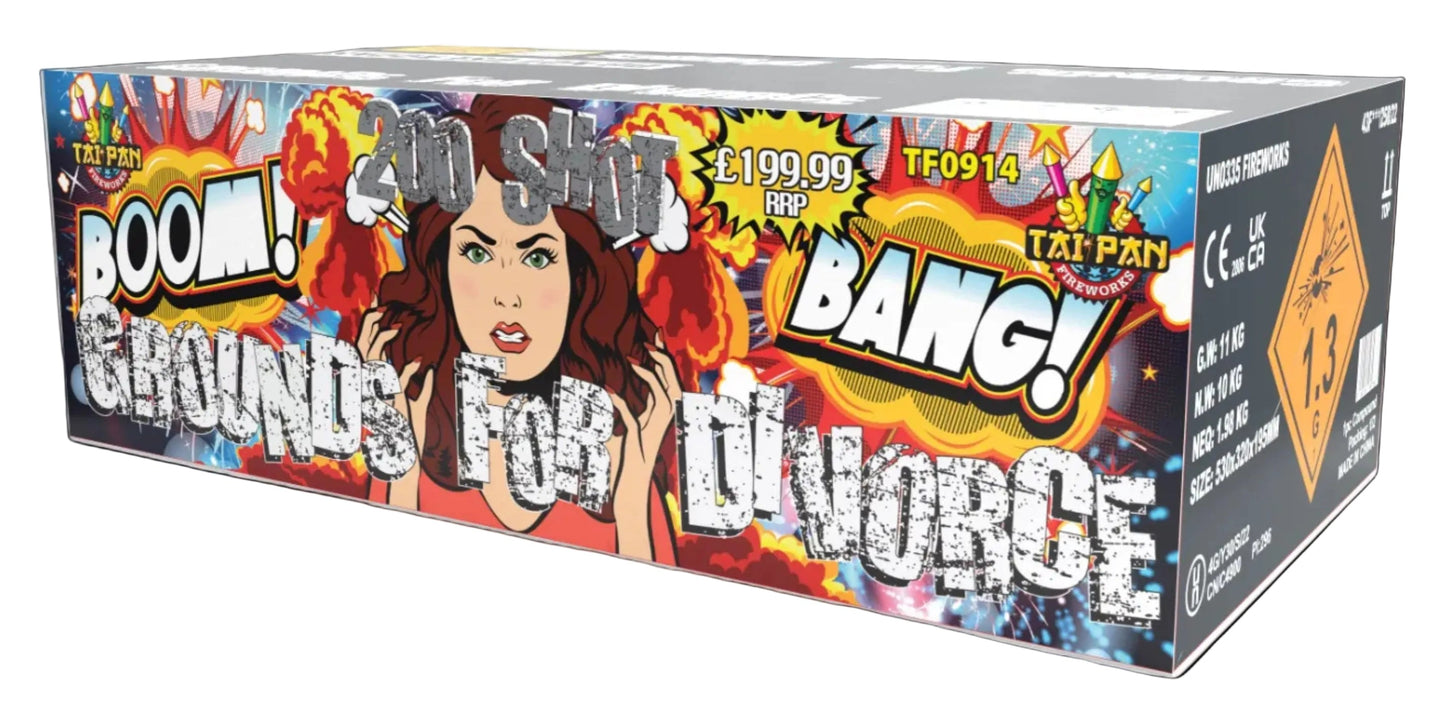 Grounds for Divorce by Tai Pan at HEX Fireworks