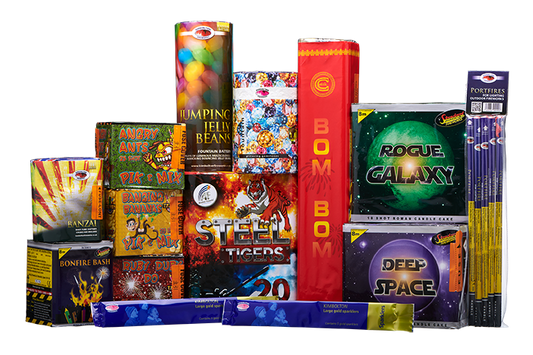 HEXPack100 Garden Straight Up Firing Selection Pack from HEX Fireworks