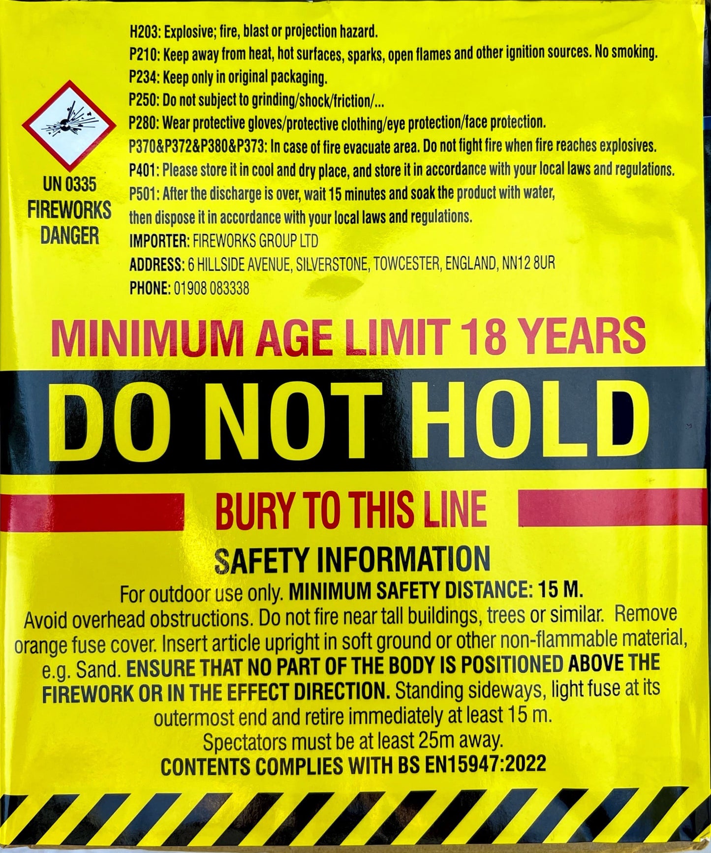Kicker by Primed Pyrotechnics Instructions at HEX Fireworks