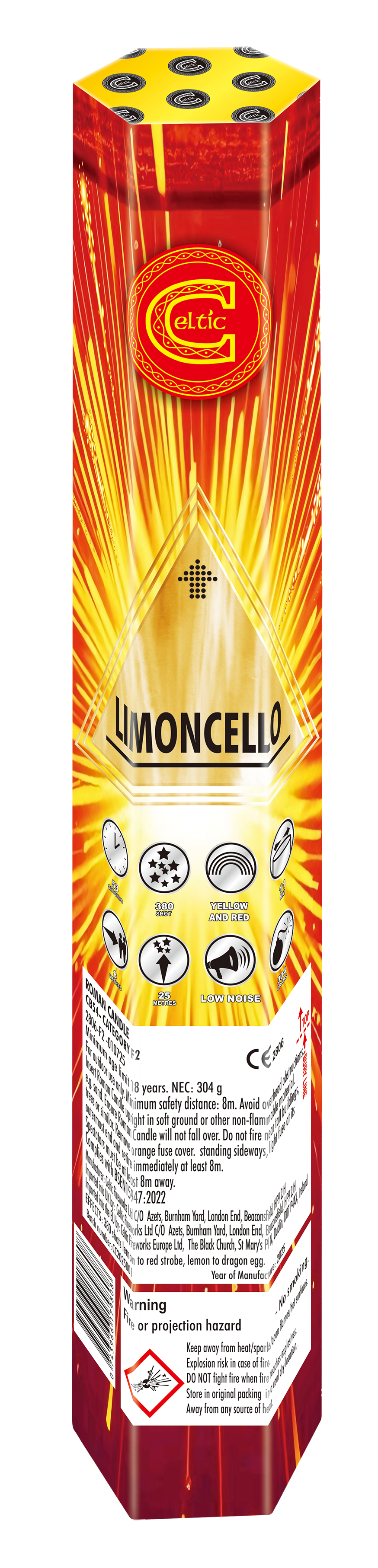 Limoncello by Celtic Fireworks - 285 Shots in 50 Seconds – HEX ...