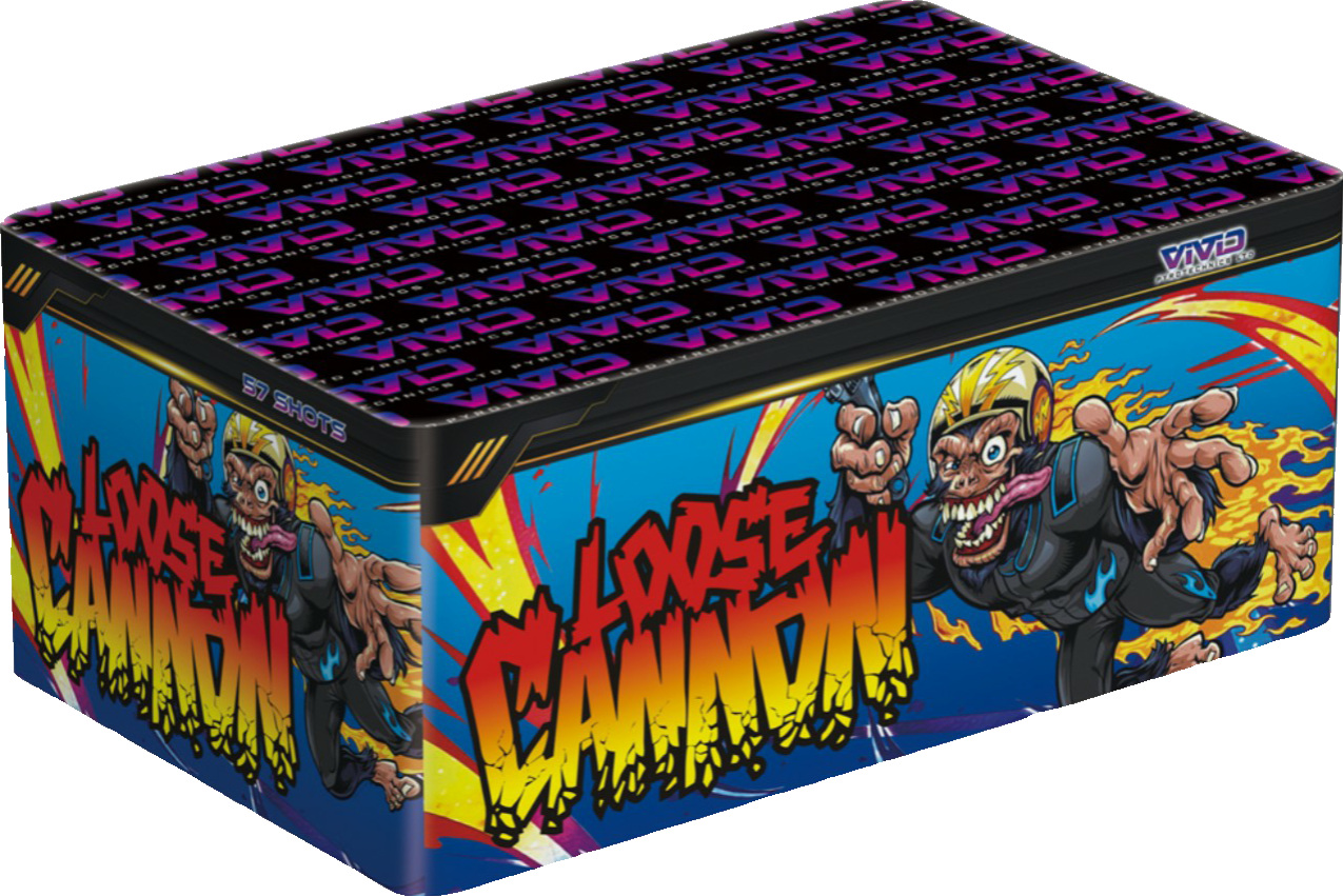 Loose Cannon by Vivid Pyrotechnics - HEX Fireworks