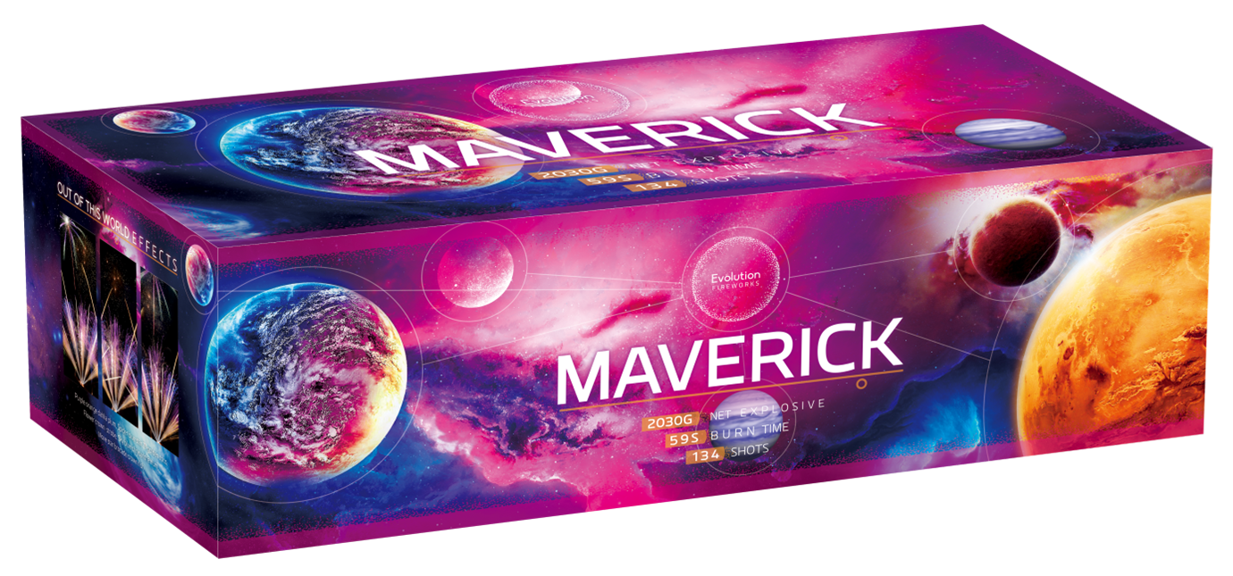 Maverick by Evolution Fireworks - HEX Fireworks