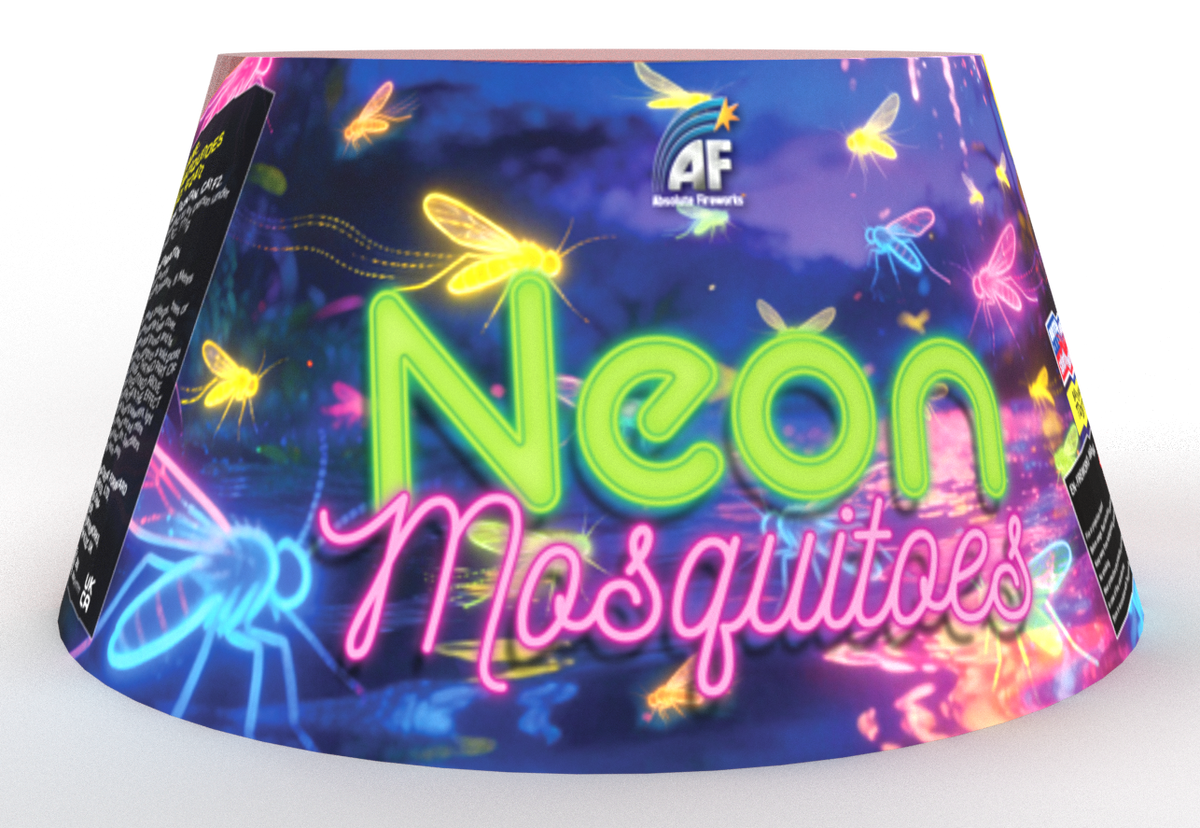 Neon Mosquitoes by Absolute Fireworks at HEX Fireworks