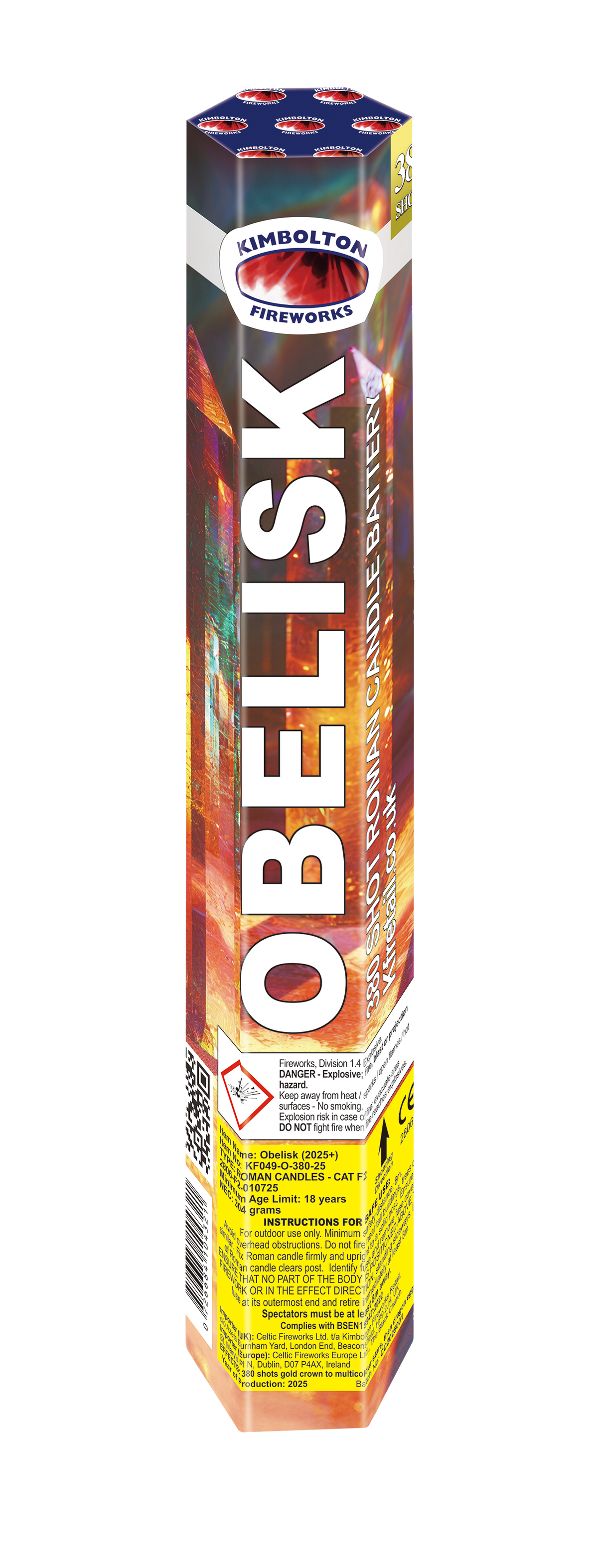 Obelisk by Kimbolton Fireworks at HEX Fireworks