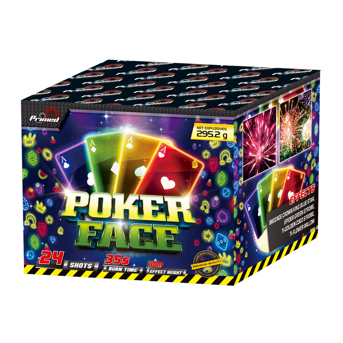 Poker Face by Primed Pyrotechnics at HEX Fireworks