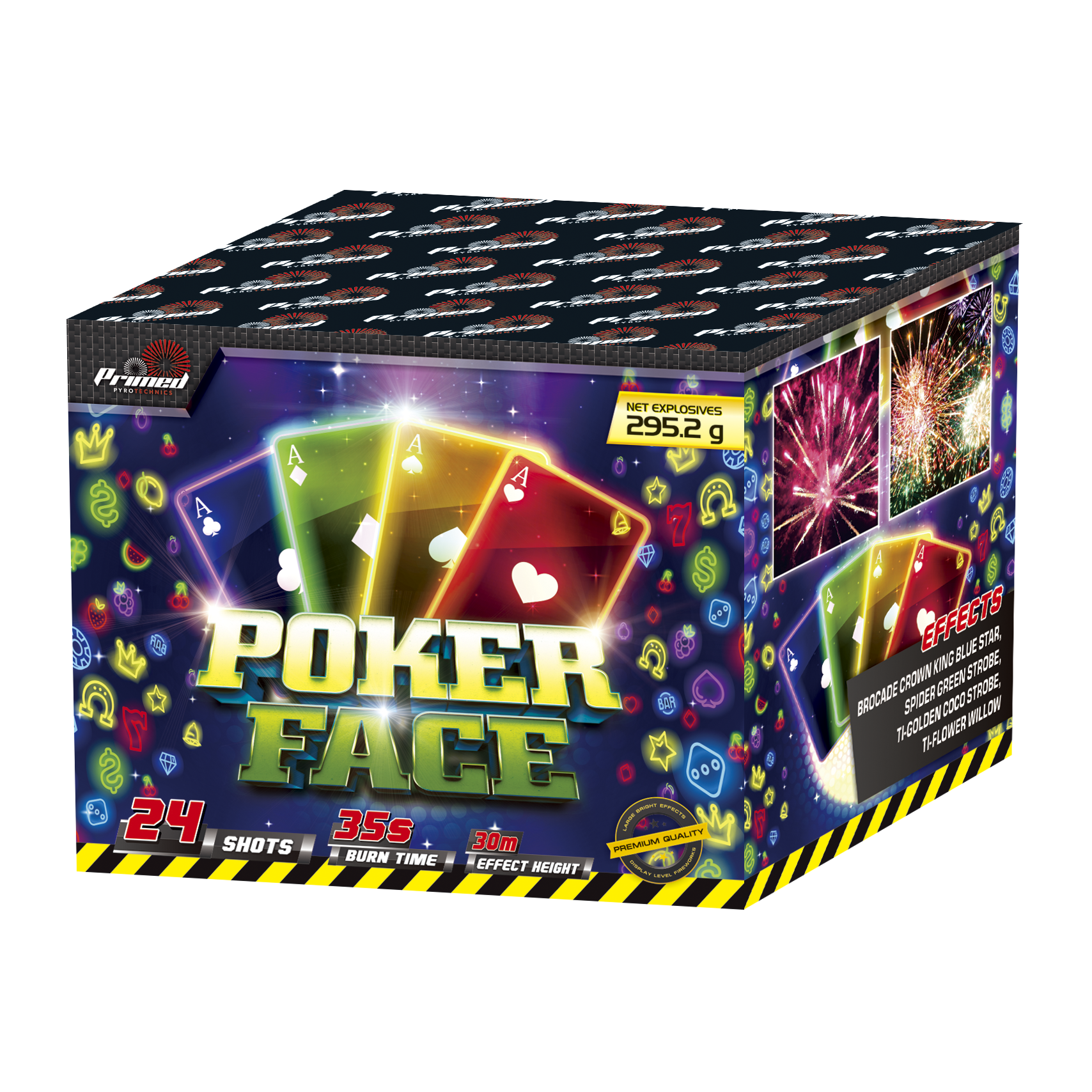 Poker Face by Primed Pyrotechnics at HEX Fireworks