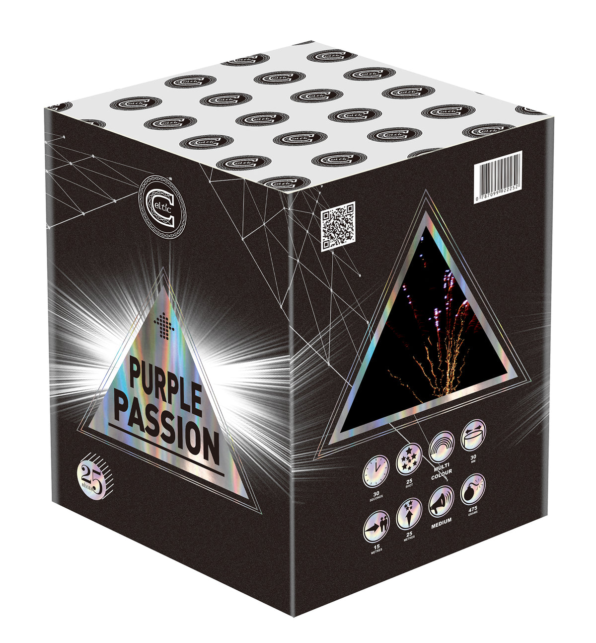 Purple Passion by Celtic Fireworks at HEX Fireworks