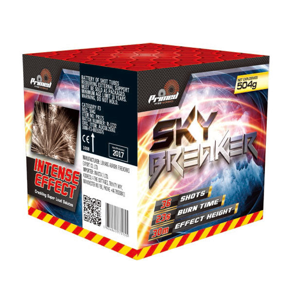 Sky Breaker by Primed Pyrotechnics - HEX Fireworks