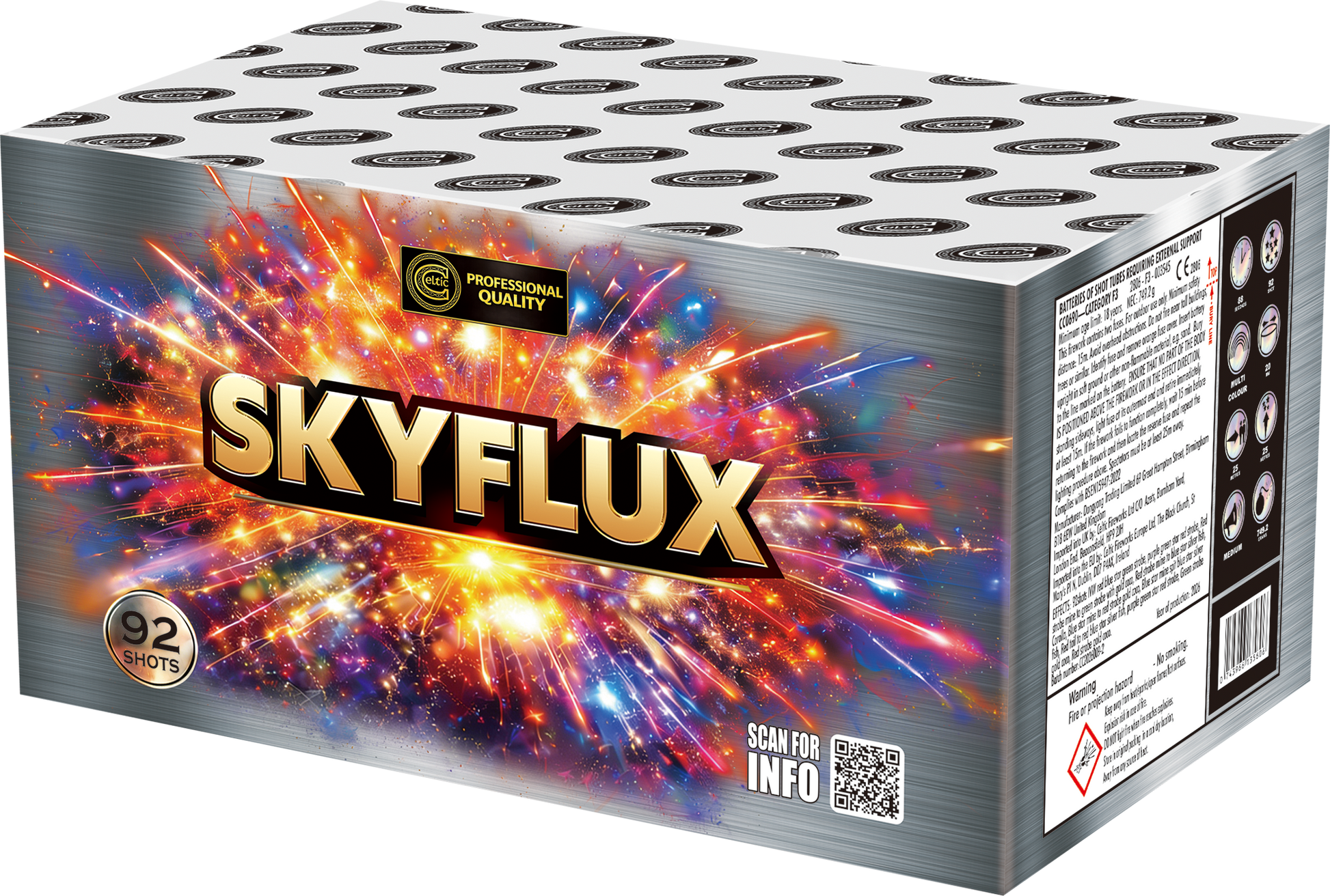 Skyflux by Celtic Fireworks at HEX Fireworks