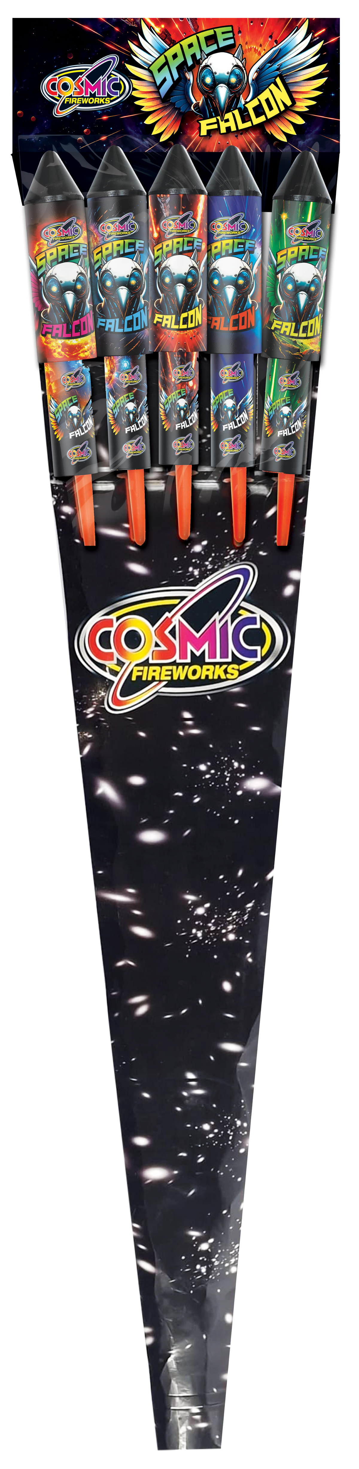 Space Falcon Rocket Pack by Cosmic Fireworks at HEX Fireworks