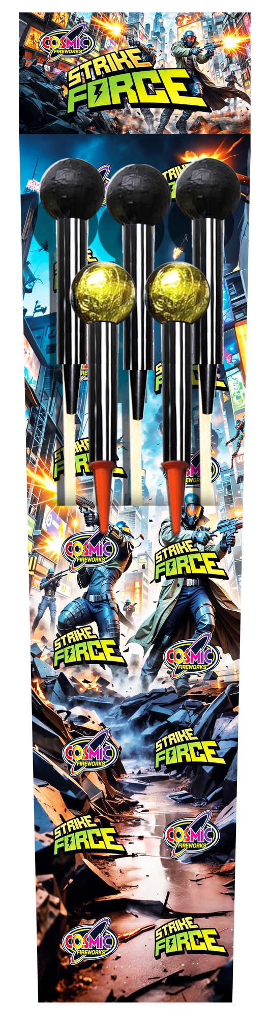 Strike Force by Cosmic Fireworks at HEX Fireworks