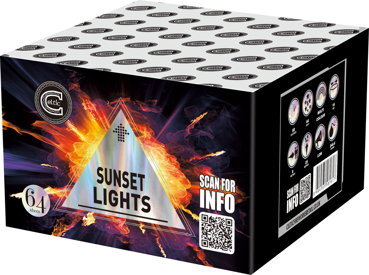Sunset Lights by Celtic Fireworks at HEX Fireworks