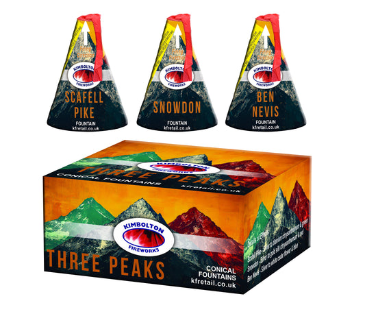 Three Peaks by Kimbolton Fireworks at HEX Fireworks