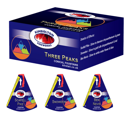 Three Peaks by Kimbolton Fireworks  -HEX Fireworks