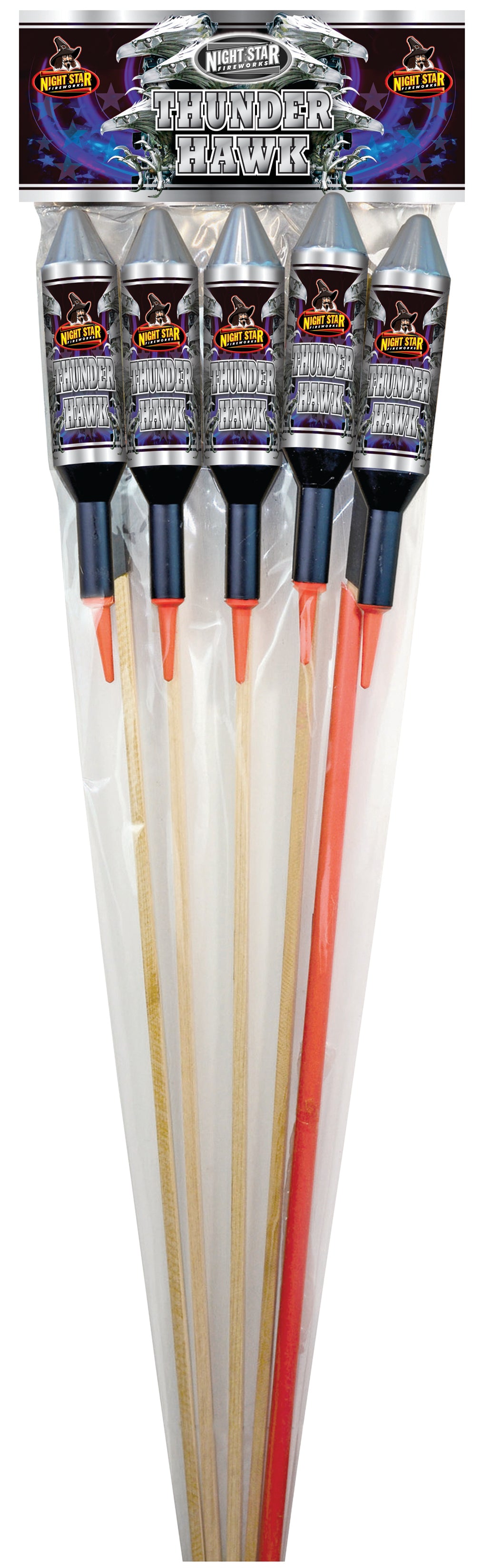 Thunder Hawk Rockets by Night Star at HEX Fireworks