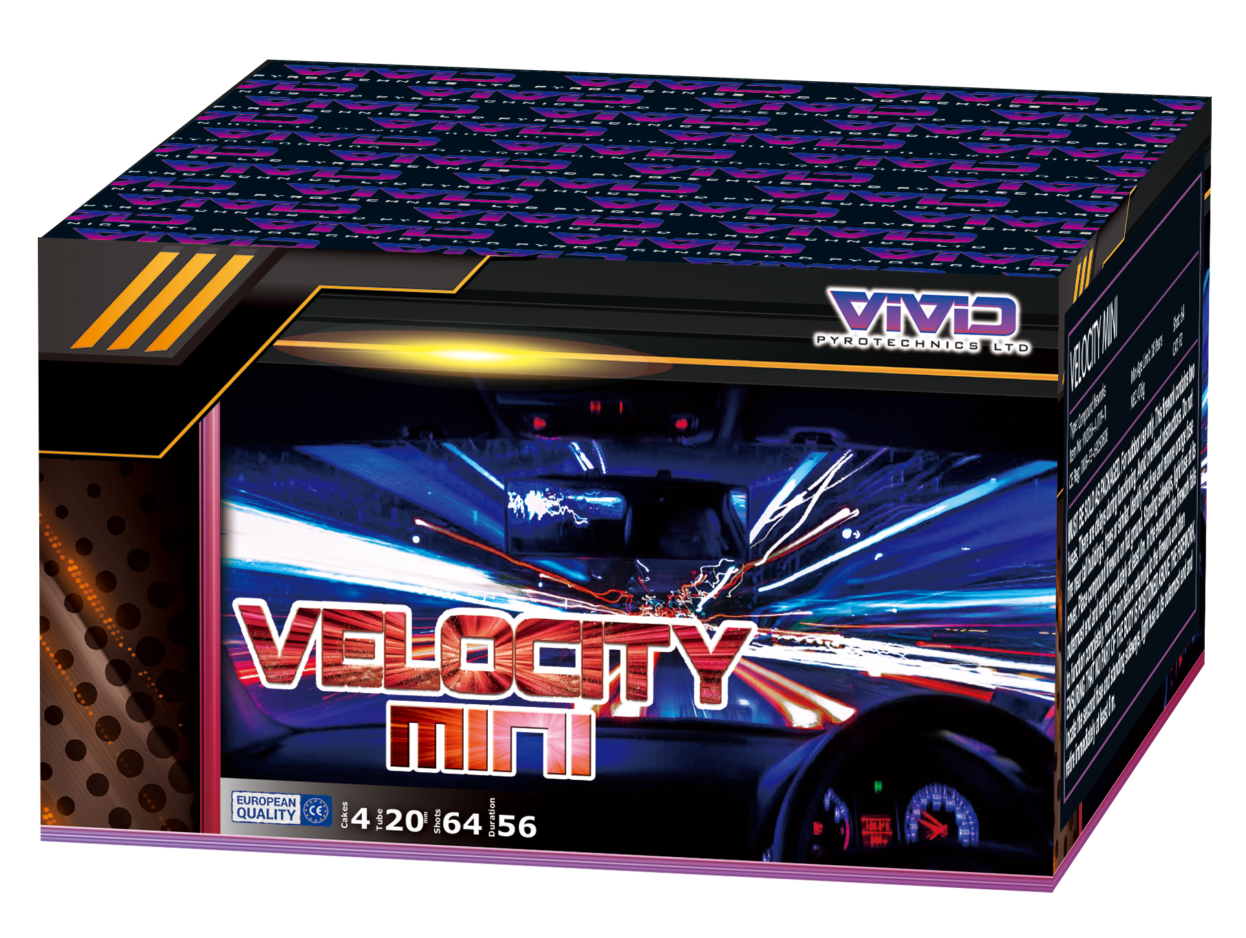 Velocity Mini by Vivid Pyrotechnics - HEX Fireworks