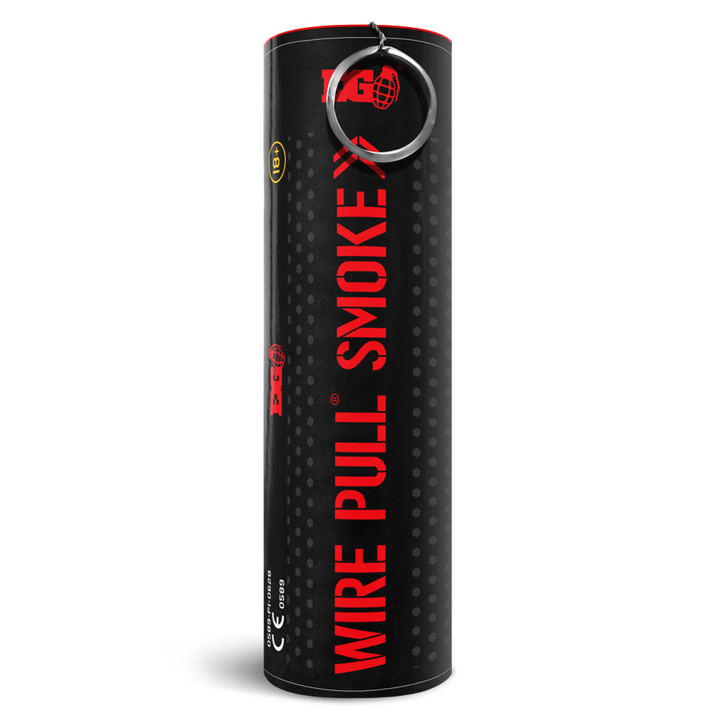 Red - WP40: Wire Pull® Micro Smoke Grenade by Enola Gaye