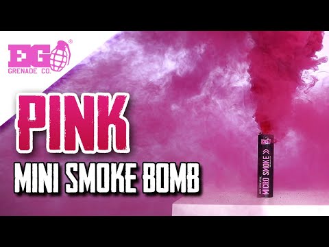 Pink - EG25: Wire Pull® Micro Smoke Grenade by Enola Gaye