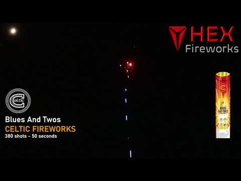 Blues and Twos by Celtic Fireworks at HEX Fireworks