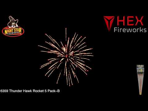 Thunder Hawk Rocket Pack by Night Star Fireworks
