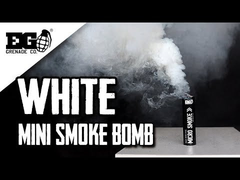 White - EG25: Wire Pull® Micro Smoke Grenade by Enola Gaye