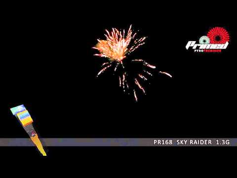 Sky Raider Rockets by Primed Pyrotechnics - HEX Fireworks