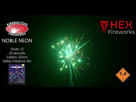 Noble Neon from Kimbolton Fireworks